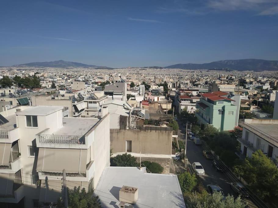 Athens View Apartment Near Metro Station Agia Marina Exterior photo