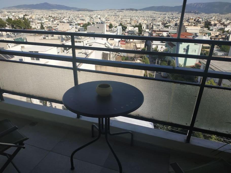 Athens View Apartment Near Metro Station Agia Marina Exterior photo
